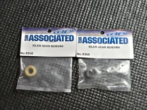 2 NEW Vintage RC Team Associated ASC9360 Idler Gear For B2 B3 B4 9360 Black - Picture 1 of 4