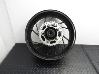 14-16 HONDA CBR 650F CBR 650 F OEM REAR WHEEL RIM ROTOR SPROCKET NICE STRAIGHT!! - Image 1 of 4