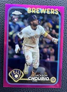 2024 TOPPS CHROMEUPDATE #USC18 JACKSON CHOURIO MAGENTA REFRACTOR RC #/399 - Picture 1 of 2