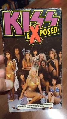 KISS Exposed Polygram 1987 VHS Paul Stanley Gene Simmons Behind The Scenes - Image 1 of 4