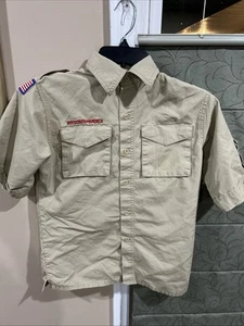 Boy Scout BSA UNIFORM SHIRT Youth Large New Style O9 - Picture 1 of 8