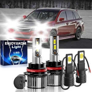 For Subaru Legacy 2000-2000 LED Headlight+ Fog Light Bulbs Kit Combo White - Picture 1 of 16