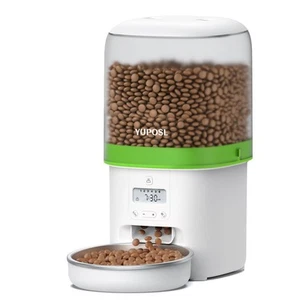 Automatic Cat Feeder - 4L Timed Auto Pet Feeder for Cat and Dog with Dry Food... - Picture 1 of 9