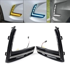 LED Daytime Running Light Fog Lamp With Turn Signal For Honda HRV HR-V 2023 - Picture 1 of 18