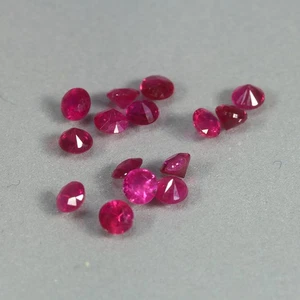 0.99 Cts_Precious Collection_100 % Natural Mozambique Reddish Pink Ruby - Picture 1 of 3