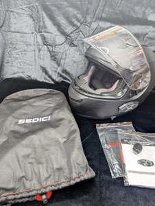 Sedici Strada 3 Parlare Bluetooth Motorcycle Helmet, Size S Small - Picture 1 of 9