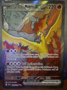 Team Rocket's Moltres ex 208/182 Sv10: Destined Rivals Holo - Picture 1 of 2