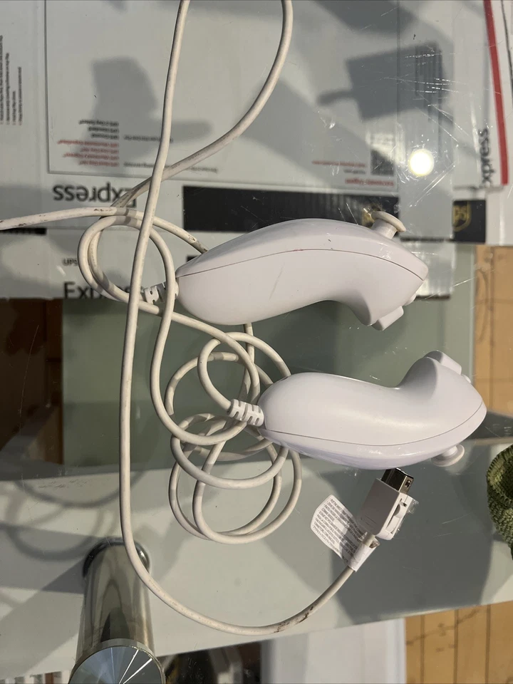 Nintendo Nunchuk (RVLAFW) Navigation Controllers/Nunchucks (2 Pack) - Image 1 of 1