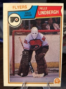 1983-84 O-Pee-Chee #268 Pelle Lindbergh RC - Picture 1 of 2
