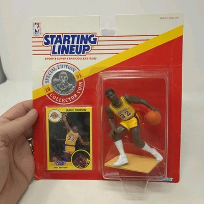 NBA Starting Lineup Special Edition Magic Johnson Action Figure 1991 - Image 1 of 4