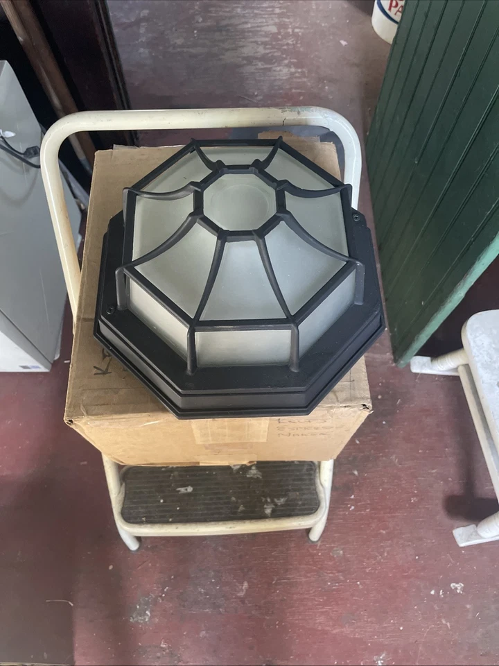 Lámpara de techo exterior Portfolio, tela de araña Foto 1 de 1