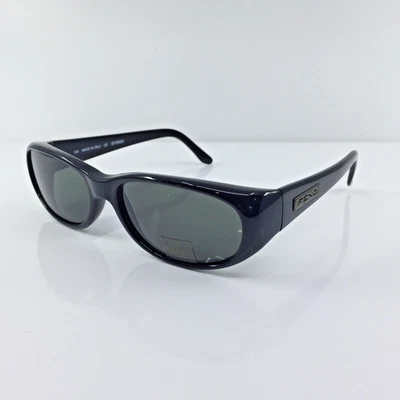 Nuevas gafas de sol vintage Fendi FS 217 Mod. FS 217 Onyx Negro Brillante Hecho en Italia Foto 1 de 4