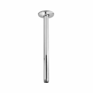 Brazo de ducha de montaje en techo, escudo 1/2 pulgada hilo NPT 8" cromo pulido - Imagen 1 de 6