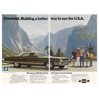 1972 Chevrolet Caprice Sedan: Yosemite National Park Vintage Print Ad