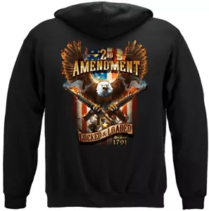 SUDADERA 2NDMENDMENT ATTACK ÁGUILA CON DOBLE AR15 - Imagen 1 de 2