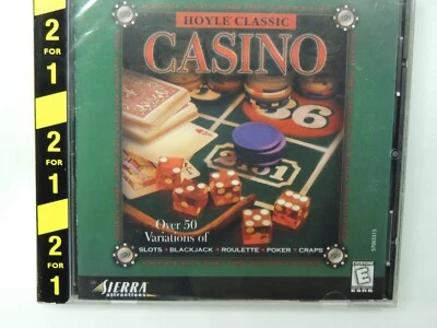 2 for 1 Hoyle Classic Casino and Sierra Sports Game Room CDs - Image 1 of 3