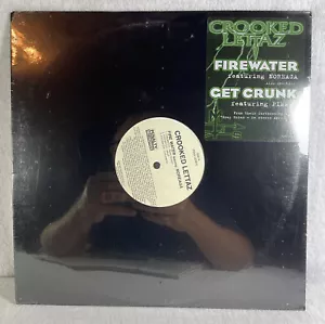 Vintage 1999 Crooked Lattaz LP Album Firewater Get Crunk Noreaga neu versiegelt - Bild 1 von 4
