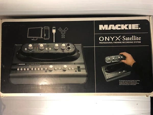 Mackie Onyx Satellite Firewire Recording System - Base Station & Pod & Charger - Picture 1 of 5