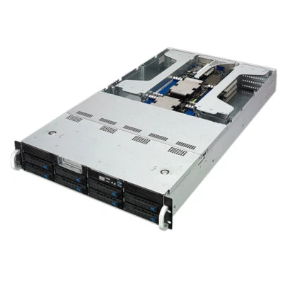 ASUS ESC4000 G4 2U Server 8X3.5" 2X 6148 CPU 2X 16T SATA 4X V100 32G 384G RAM - Bild 1 von 2