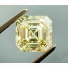 11 X 11 Mm 6.25 Carat Off White Asscher Diamond Cut Loose Moissanite For Ring