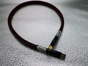 USB cable AB DAC date 7N Pure Silver Audio Solid Pure Silver - Picture 1 of 5