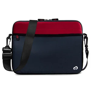 Neopene Removable Shoulder Strap Notebook Laptop Tablet Sleeve Messenger Bag - Picture 1 of 85