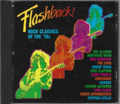 Flashback! Rock Classics Of The 70's - CD - VGC! Foto 1 de 2