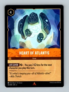 Disney Lorcana: Into The Inklands - Heart Of Atlantis - 30/204 - Picture 1 of 2