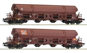 HO Scale Wagons - 77036 - 2 piece set: Swivel roof wagons, DB - Picture 1 of 1