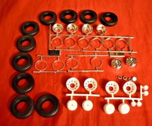 AMT Kenworth Transit Mixer Firestone Tires and Wheels 1/25 - Picture 1 of 2