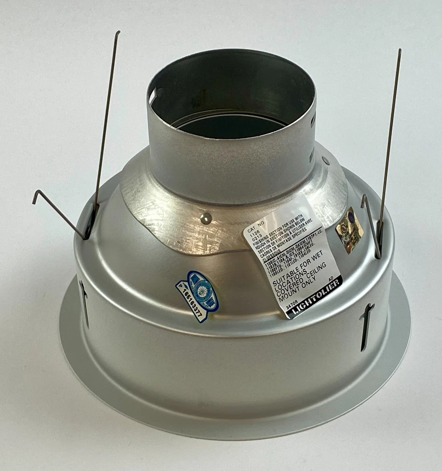 Philips Lightolier Recessed Downlight Matte White Finish 1126 - Image 1 of 4