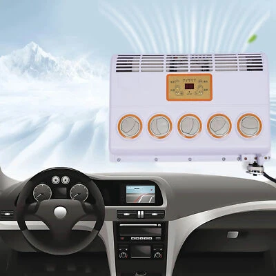 12V Universal Car Hanging Air Conditioner A/C Kit For Car Truck Vehicles 8000BTU - Image 1 of 4