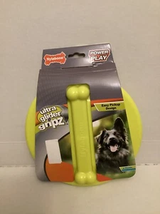 Nylabone Power Play Ultra Glider Gripz Flying Disc Dog Toy, Large - Picture 1 of 4