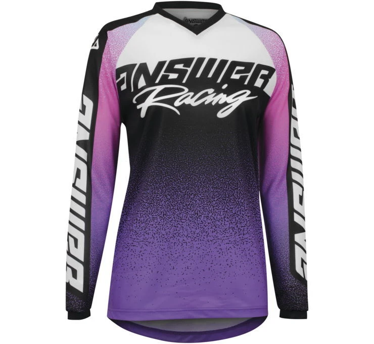 Answer Racing A22 Syncron Prism Purple/Pink MX Offroad Jersey Youth Size XL - Image 1 of 1