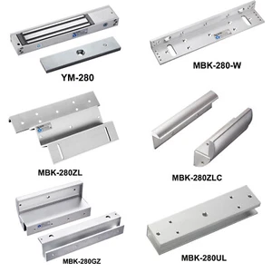 Yli 280kg/600lbs holding force Door Electric Magnetic Lock and Bracket Accessory - Picture 1 of 28