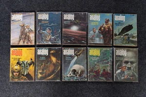 Analog Science Fiction Science Fact [1968] x 10 Bundle (738) - Picture 1 of 2