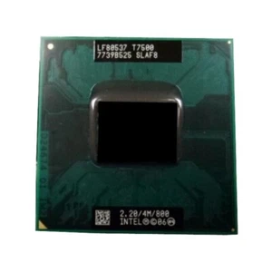 Intel Core 2 Duo T7500 CPU 2.2GHz Dual-Core 4MB Socket P Processor  SLA44 - Picture 1 of 2