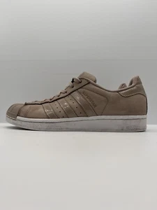 Adidas Sneakers Superstar Chocolate Brown Lace Up Mens US 8.5 - Picture 1 of 9