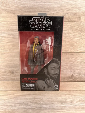 Star Wars The Black Series Lando Calrissian 6-inch Figure Cover