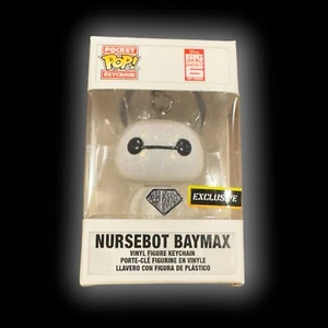 Funko Pocket Pop! Schlüsselanhänger Nursebot Baymax Diamond Collection Boxlunch Exclusive - Bild 1 von 2