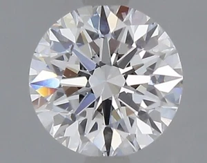 0.27Ct Round Cut IGI Certified Lab Grown Diamond F Color VS2 Clarity STONE - Picture 1 of 11
