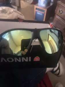 Khan polerisierte 5346 CM Sonnenbrille gelb-schwarzes Gestell mehrfarbige Gläser - Bild 1 von 3