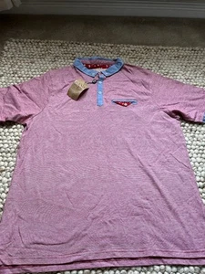 M & Co size XL polo shirts brand new red with tags - Picture 1 of 6