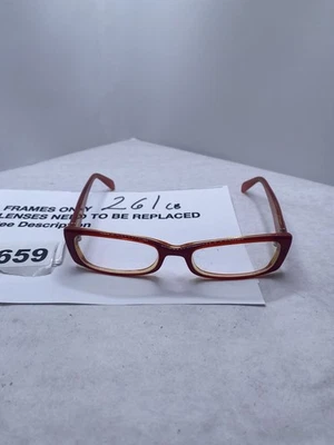 Elizabeth Arden EA 5071 1 monturas de gafas para mujer rojo borde completo 54-18-135 Foto 1 de 4