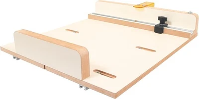 Trineo transversal de MDF Fulton para sierra de mesa | Plantilla de carpintería de cortes precisos Foto 1 de 4