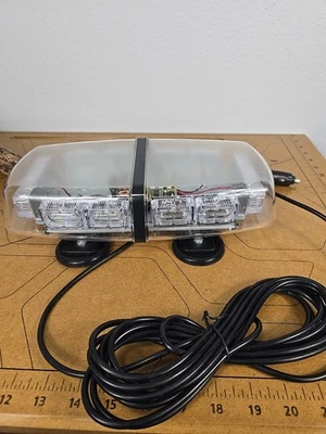 Luz estroboscópica LED para techo coche camión seguridad de emergencia baliza flash usada en excelente estado  Foto 1 de 4