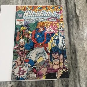 WildC.A.T.S: Covert Action Teams #1 1992 Wildstorm Comic und 2 Karten - High Grade - Bild 1 von 8