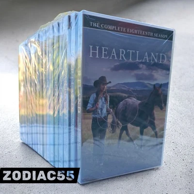 Heartland The Complete Series Seasons 1- 18 ( DVD Disc Set ) US seller Free ship - Image 1 of 2