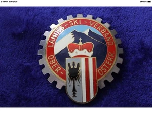 Landes-Ski-Verband Ober-Osterr Grille badge Bumper Plate Topper Accessory - Picture 1 of 6