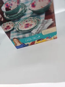Pioneer Woman Cheerful Rose Special Holiday Edition Dinner Set 4 New In Box - Picture 1 of 4